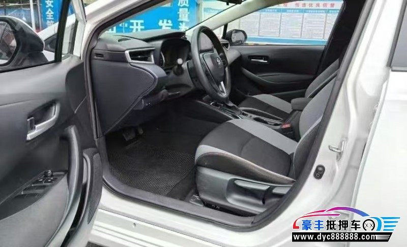 23年丰田卡罗拉轿车抵押车出售