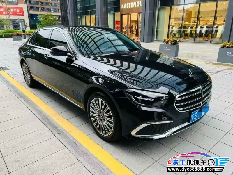 23年奔驰E轿车抵押车出售