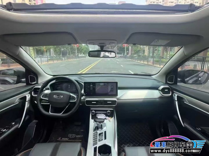 23年吉利缤越轿车抵押车出售