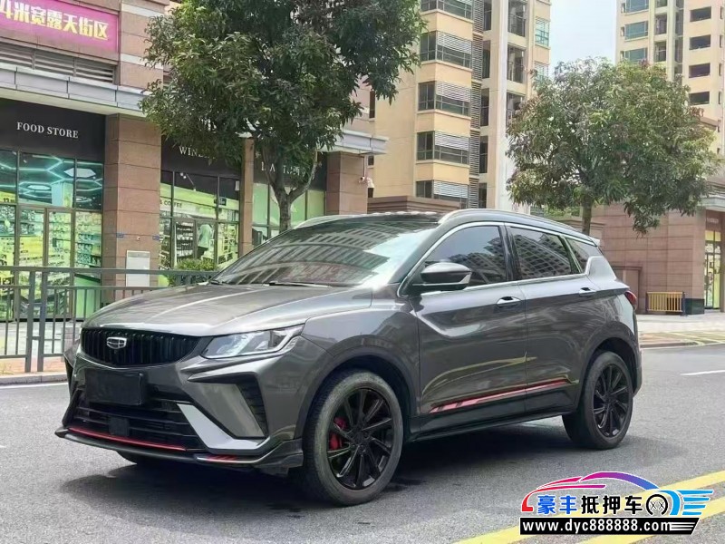 23年吉利缤越轿车抵押车出售