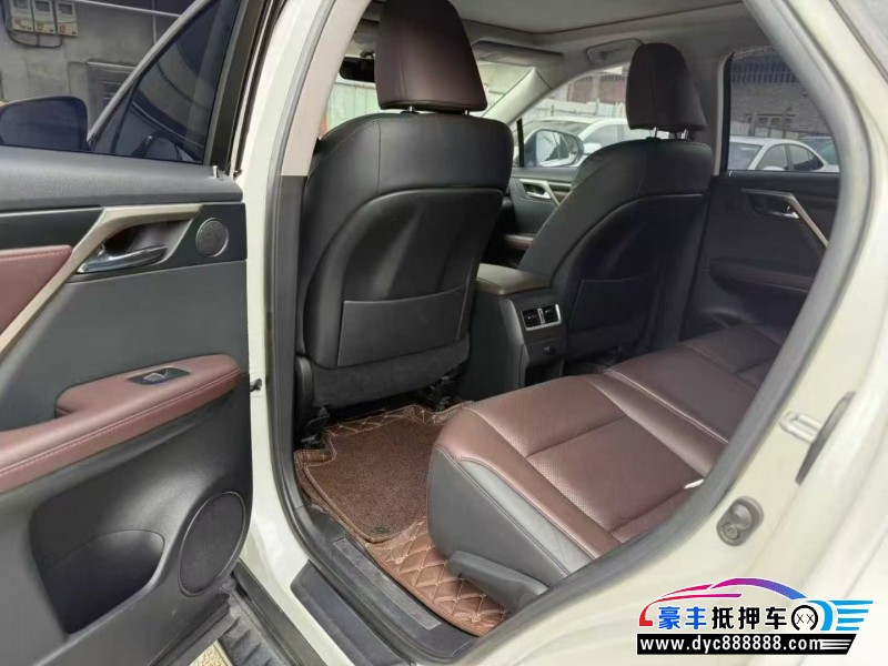 17年雷克萨斯RX轿车抵押车出售