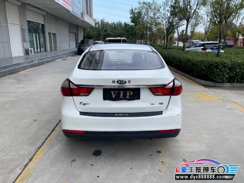 18年起亚K3轿车抵押车出售