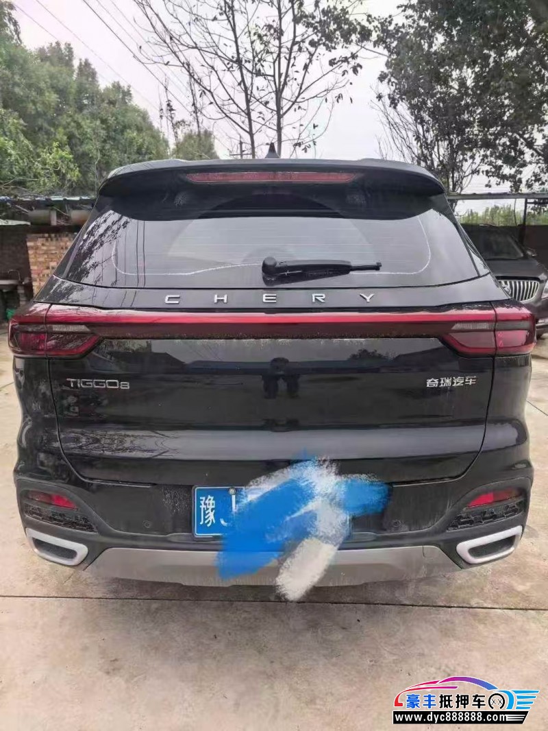 24年奇瑞瑞虎8轿车抵押车出售