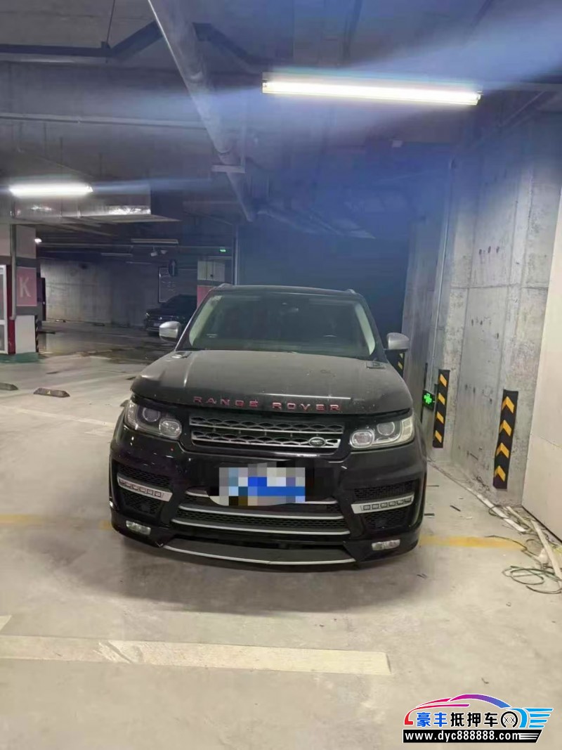 15年路虎揽胜运动SUV抵押车出售