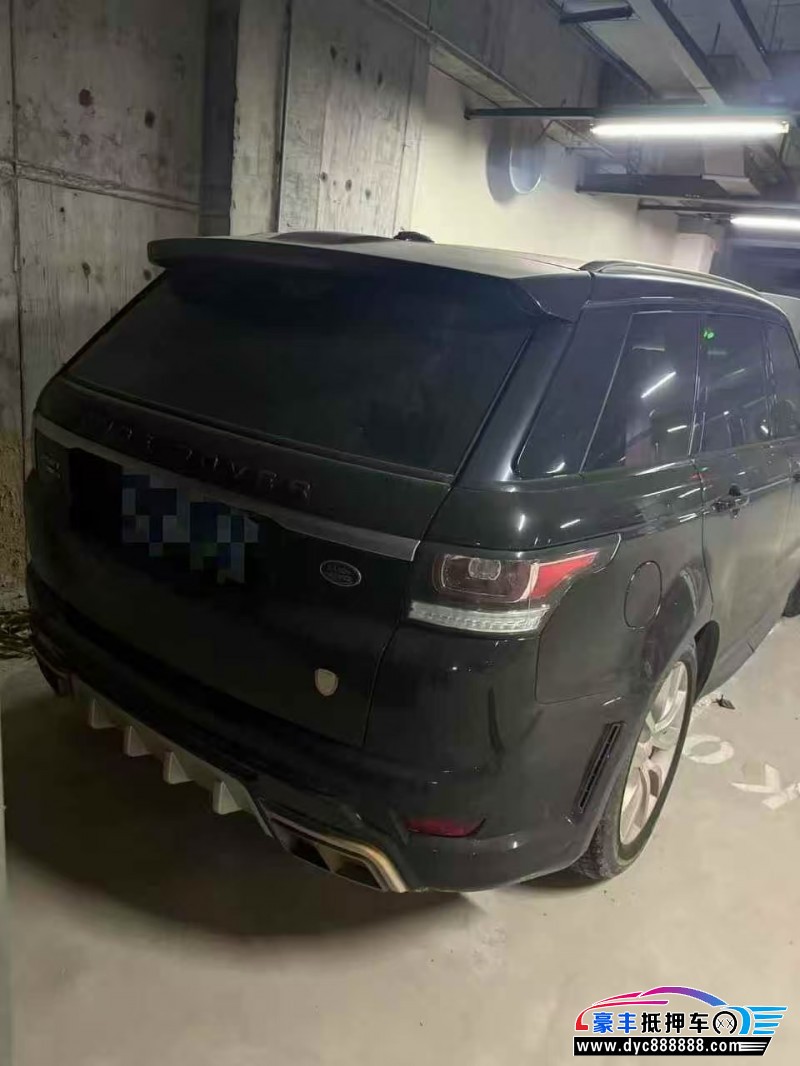 15年路虎揽胜运动SUV抵押车出售