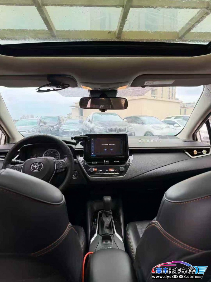 22年丰田卡罗拉轿车抵押车出售