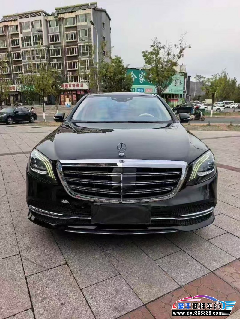 18年奔驰S轿车抵押车出售