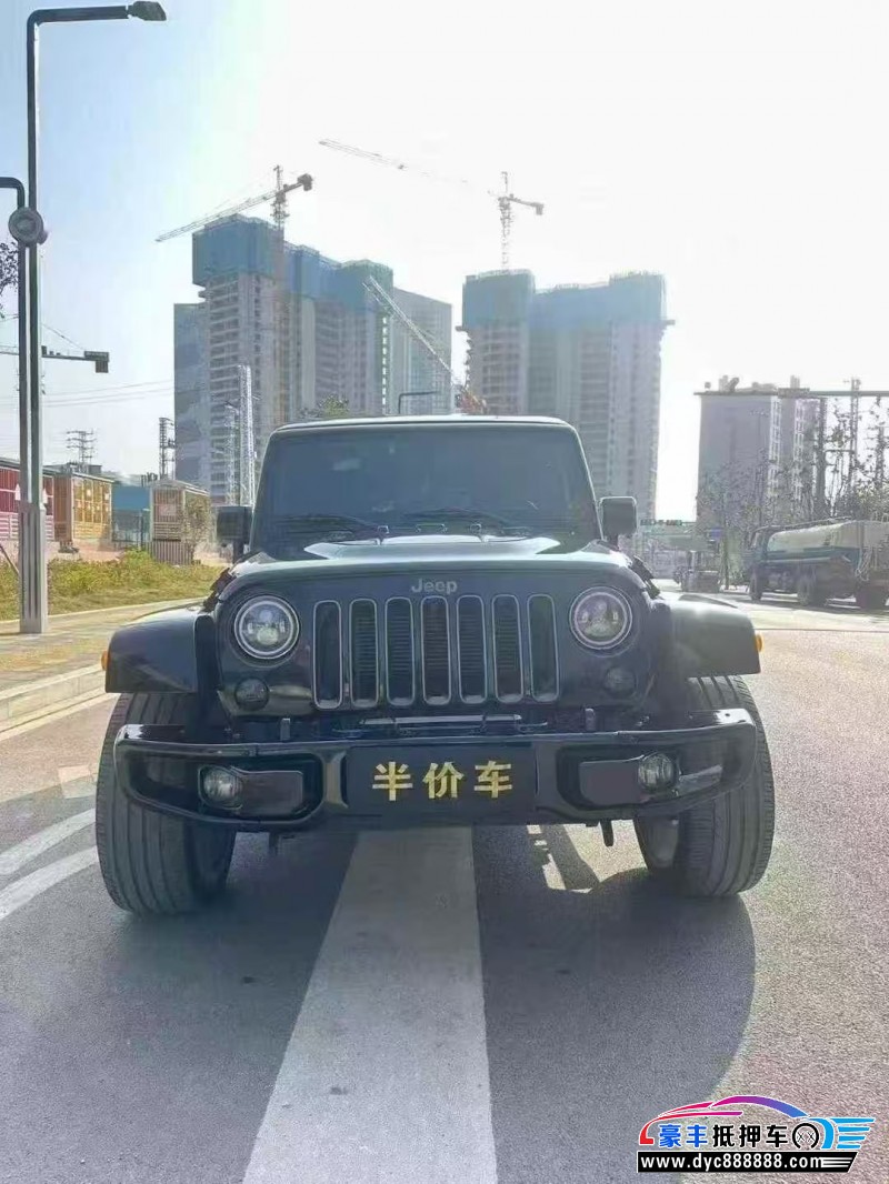 16年Jeep牧马人轿车抵押车出售