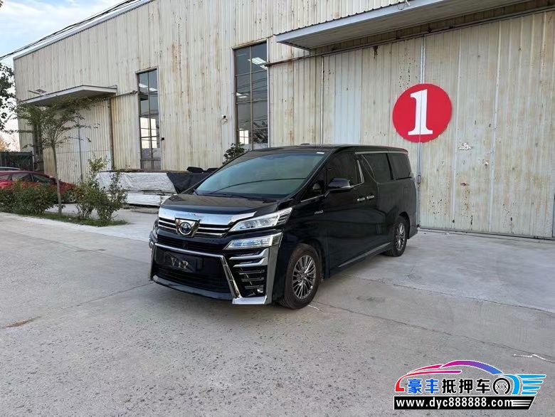 20年丰田威尔法轿车抵押车出售