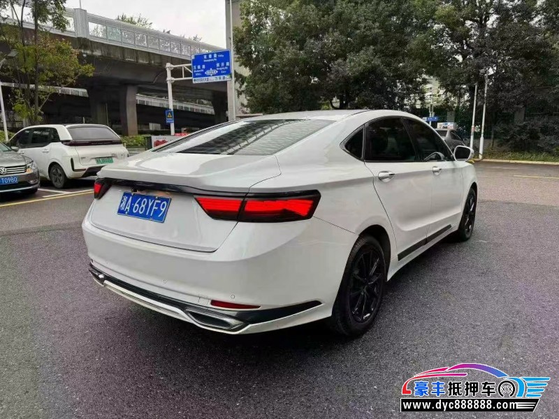 21年吉利博瑞轿车抵押车出售