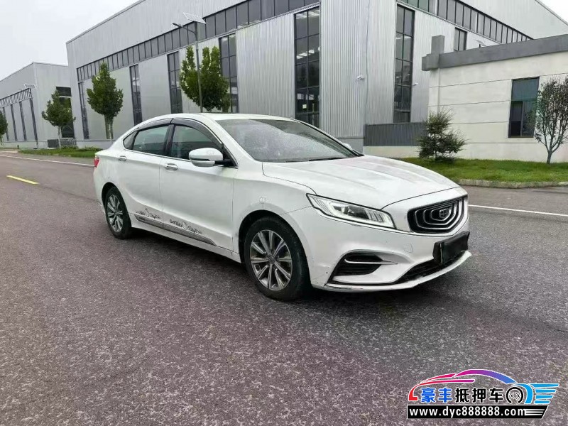 19年吉利博瑞轿车抵押车出售