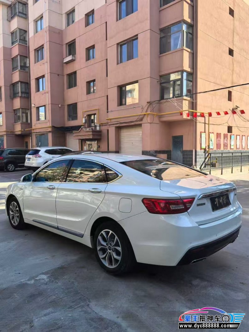 17年吉利博瑞轿车抵押车出售