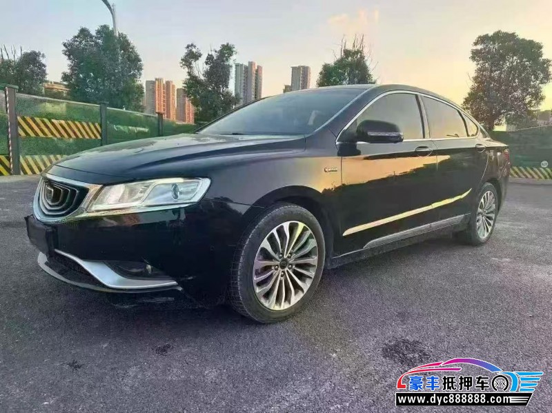 16年吉利博瑞轿车抵押车出售