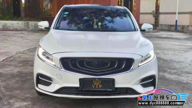 19年吉利博瑞轿车抵押车出售