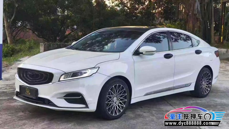 19年吉利博瑞轿车抵押车出售