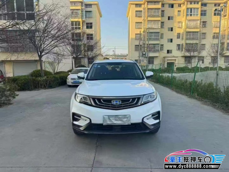 18年吉利博越轿车抵押车出售