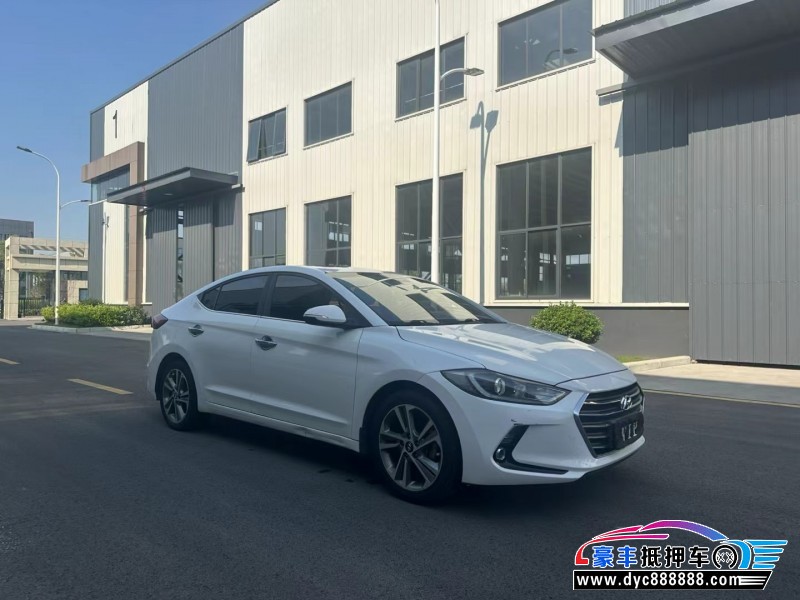 17年现代领动轿车抵押车出售