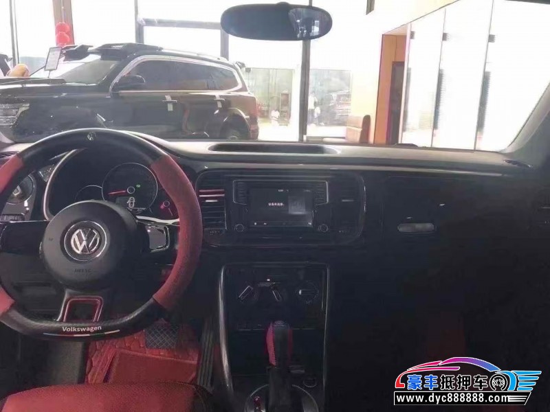 17年大众甲壳虫轿车抵押车出售