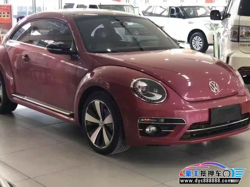 17年大众甲壳虫轿车抵押车出售