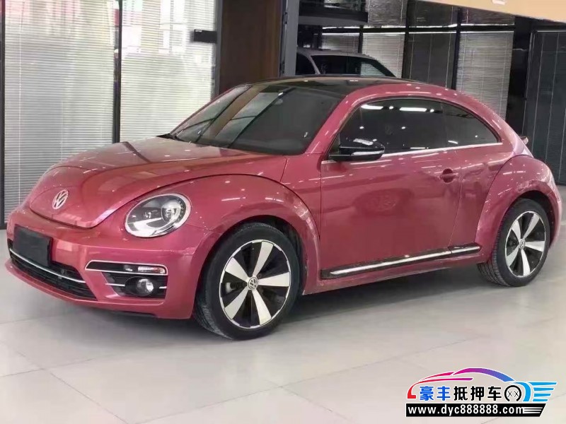 17年大众甲壳虫轿车抵押车出售