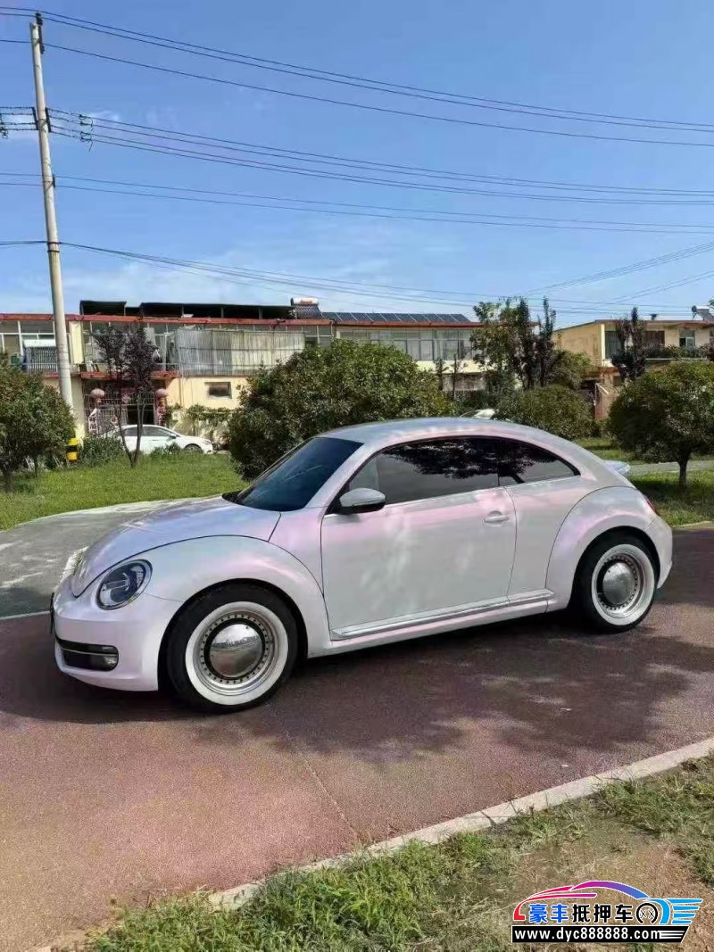 17年大众甲壳虫轿车抵押车出售