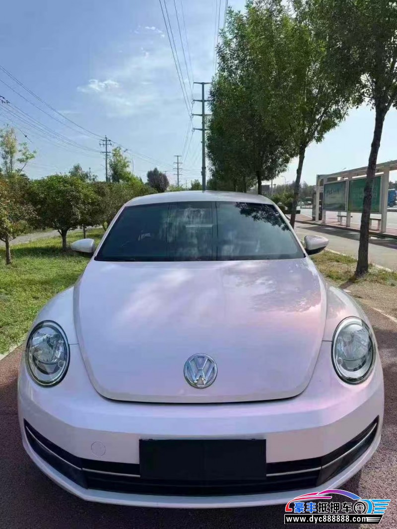 17年大众甲壳虫轿车抵押车出售