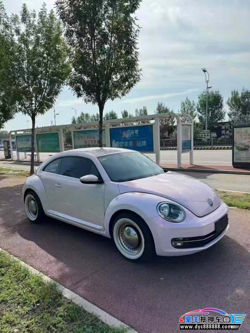 17年大众甲壳虫轿车抵押车出售