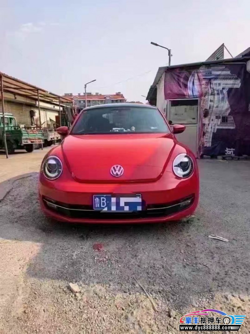 16年大众甲壳虫轿车抵押车出售