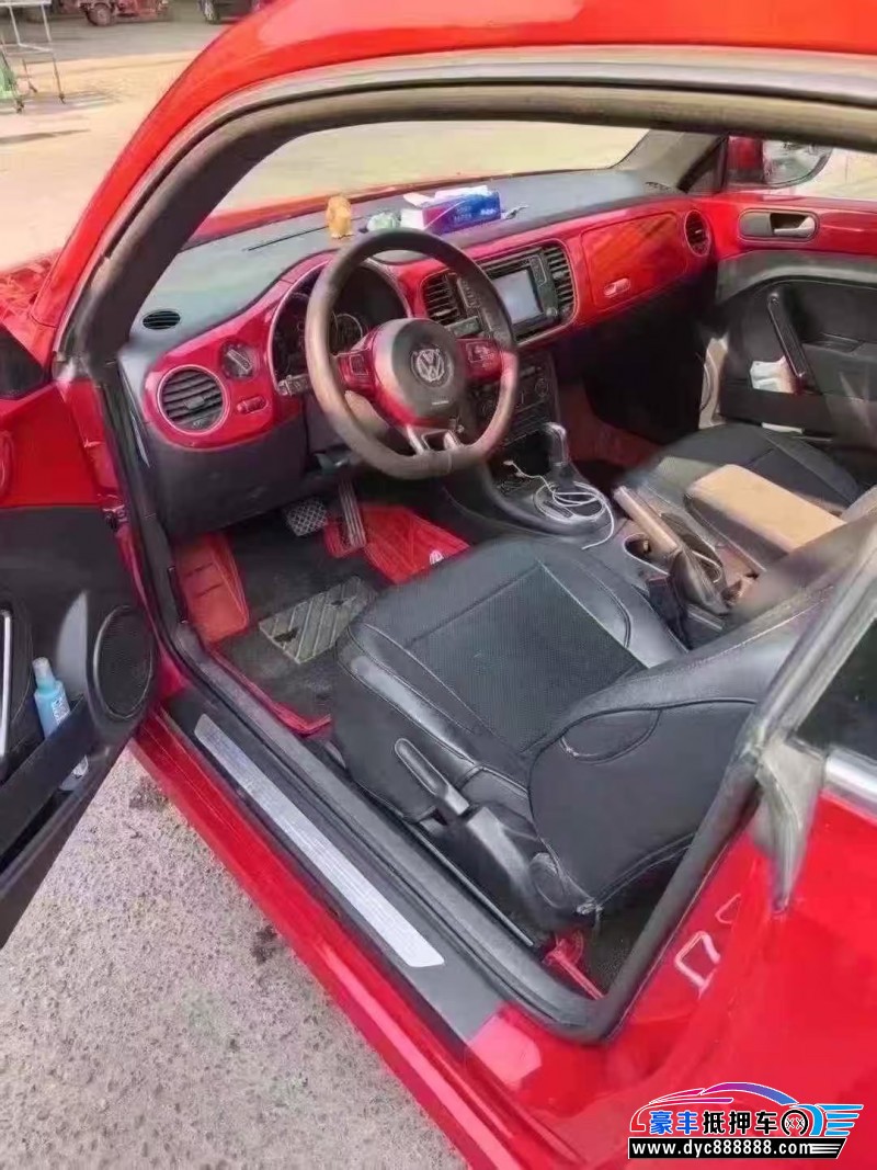 16年大众甲壳虫轿车抵押车出售