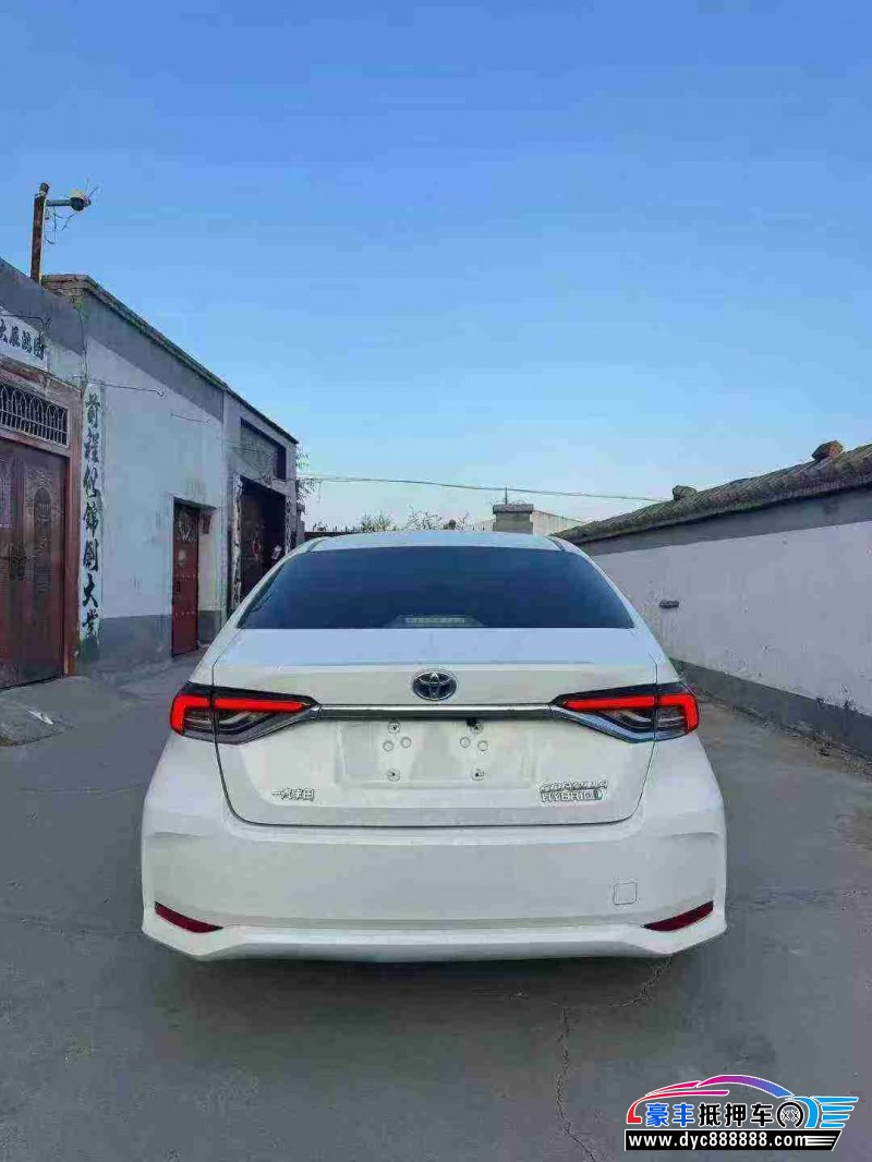 23年丰田卡罗拉轿车抵押车出售