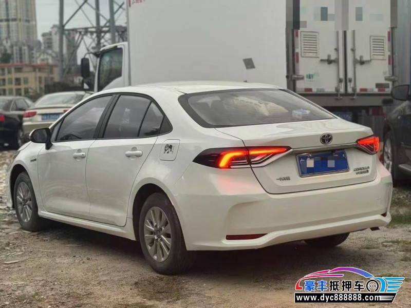 22年丰田卡罗拉轿车抵押车出售