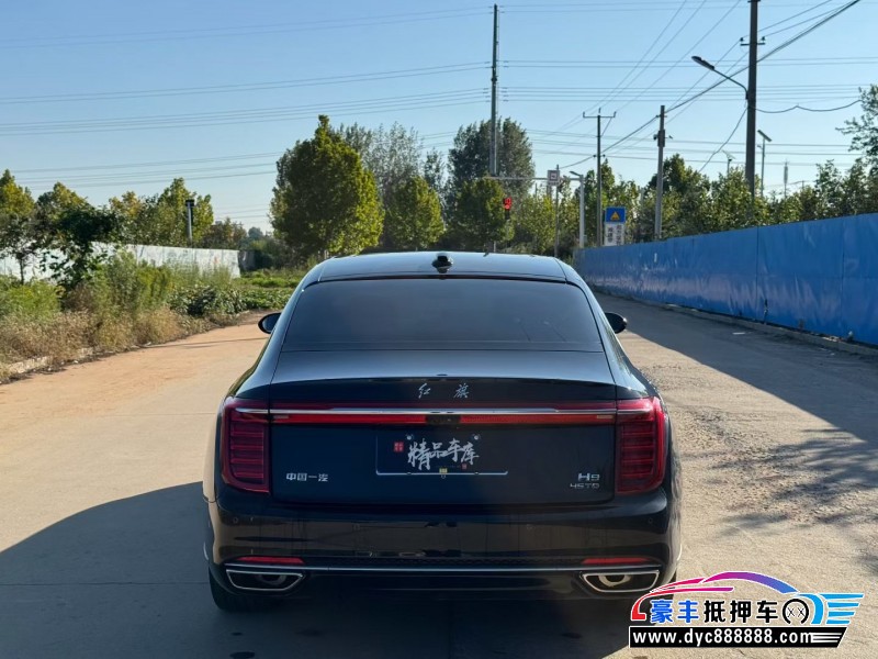 22年红旗H9轿车抵押车出售