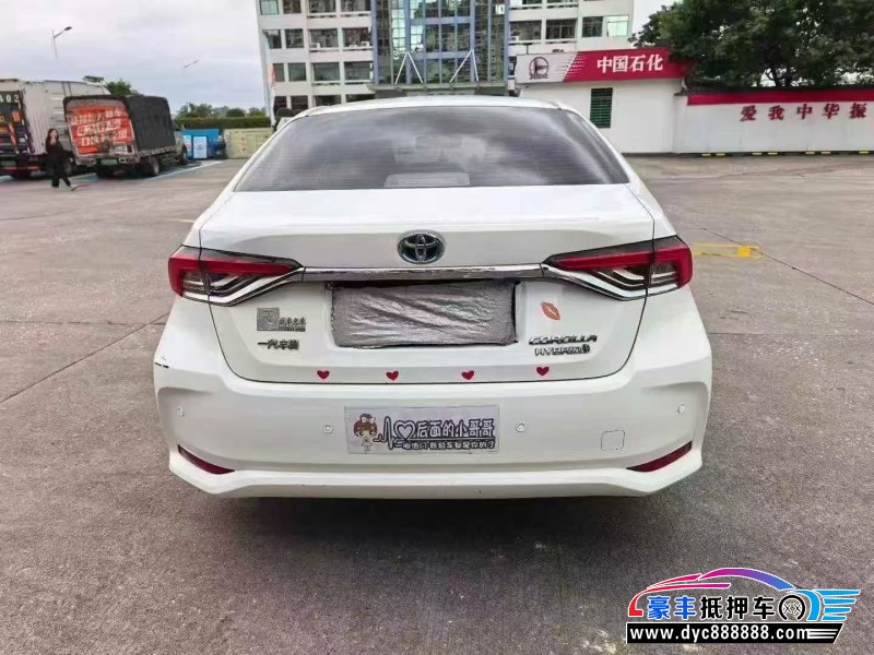 22年丰田卡罗拉轿车抵押车出售