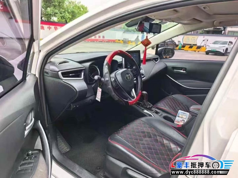 22年丰田卡罗拉轿车抵押车出售