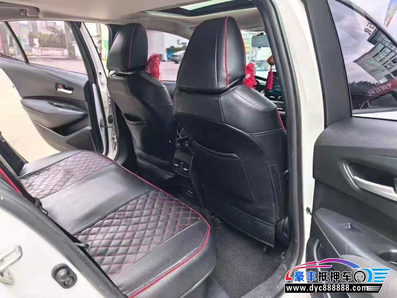 22年丰田卡罗拉轿车抵押车出售