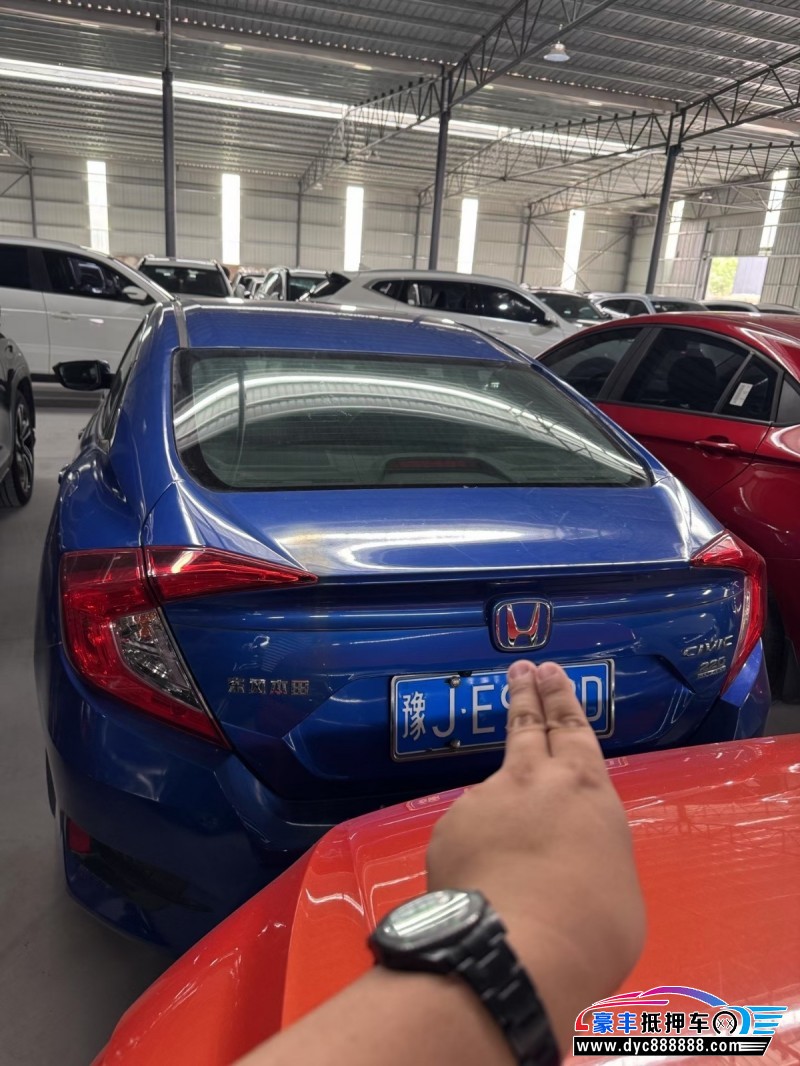 18年本田思域轿车抵押车出售