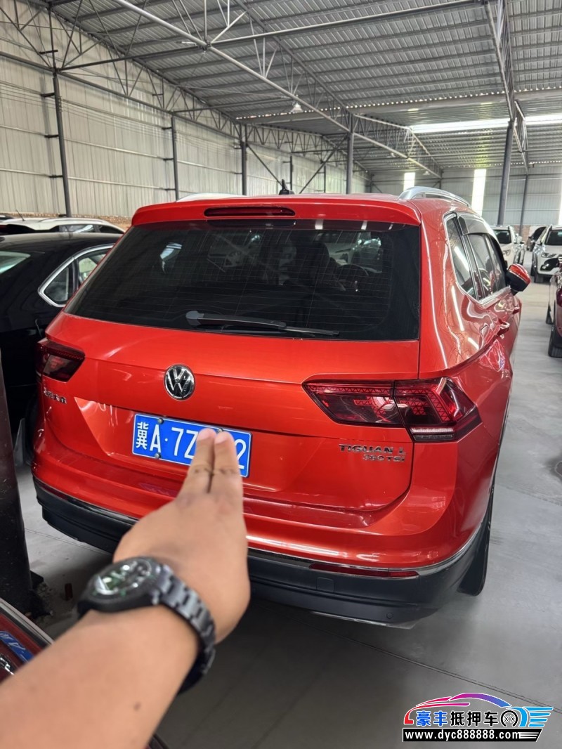 17年大众途观L轿车抵押车出售