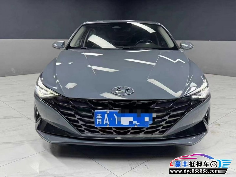 21年现代伊兰特轿车抵押车出售