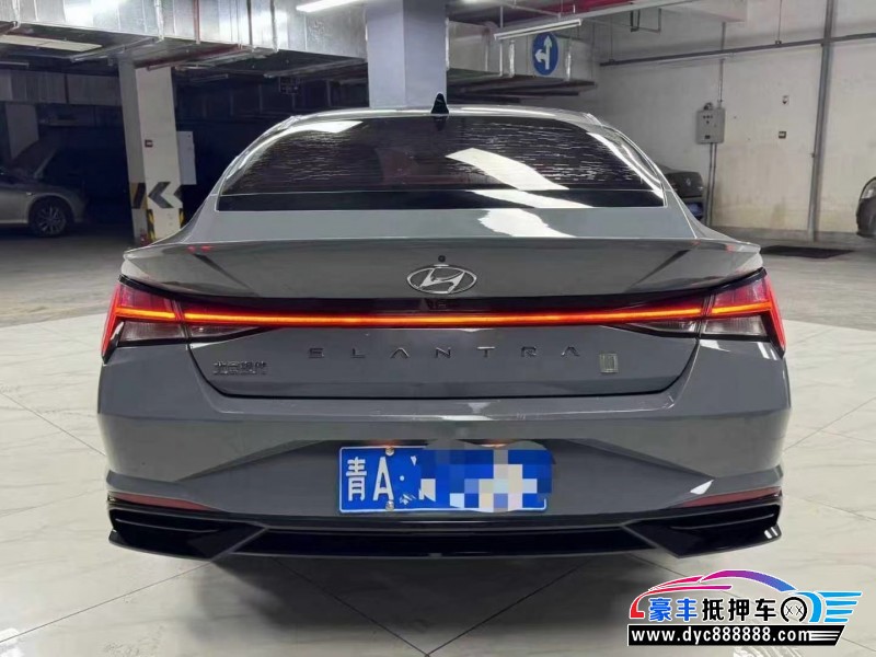 21年现代伊兰特轿车抵押车出售