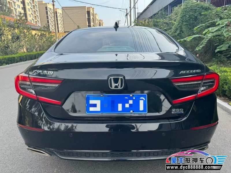 22年本田雅阁轿车抵押车出售