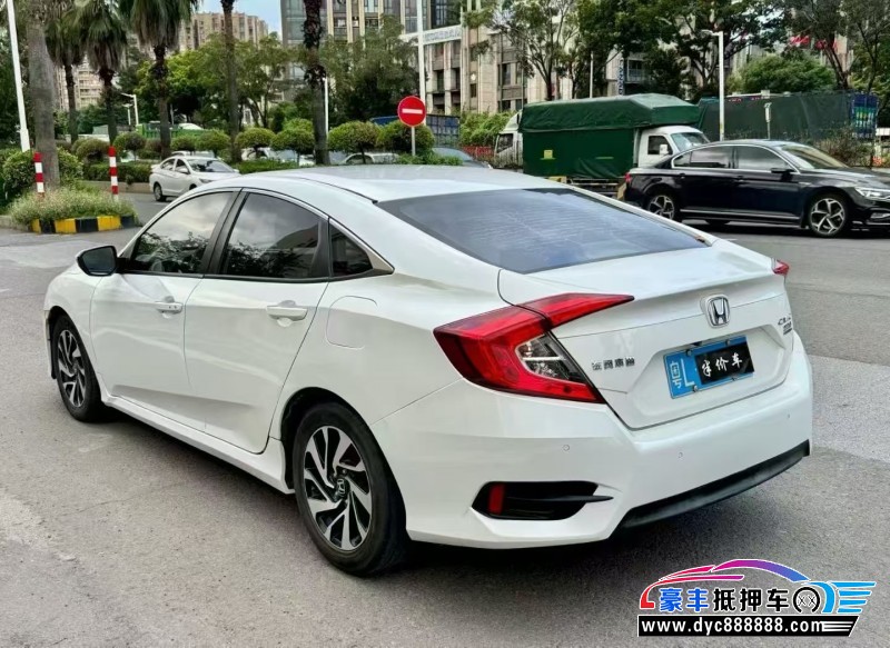 17年本田思域轿车抵押车出售