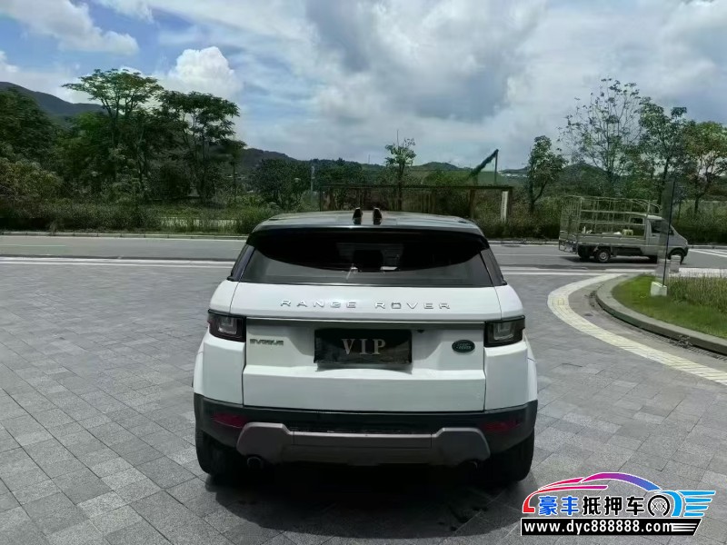 18年路虎揽胜极光轿车抵押车出售