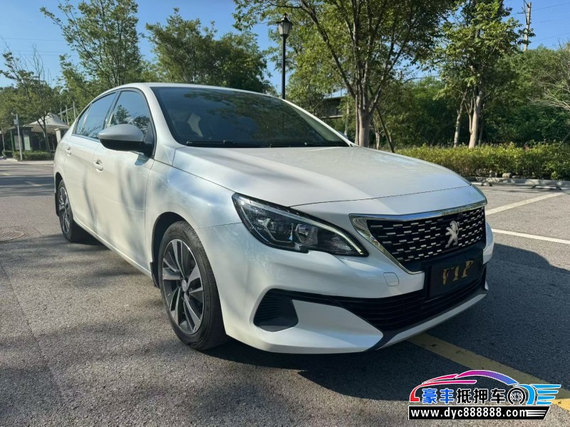 22年标致408轿车抵押车出售