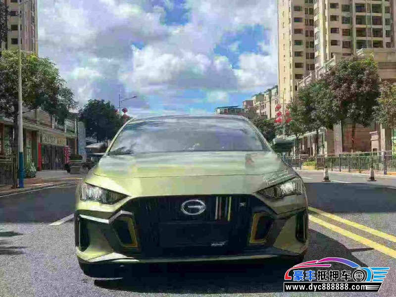 22年传祺影豹轿车抵押车出售