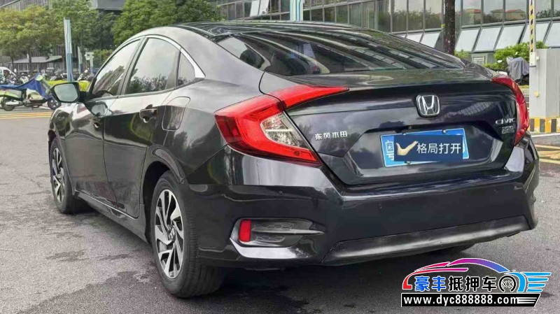 18年本田思域轿车抵押车出售