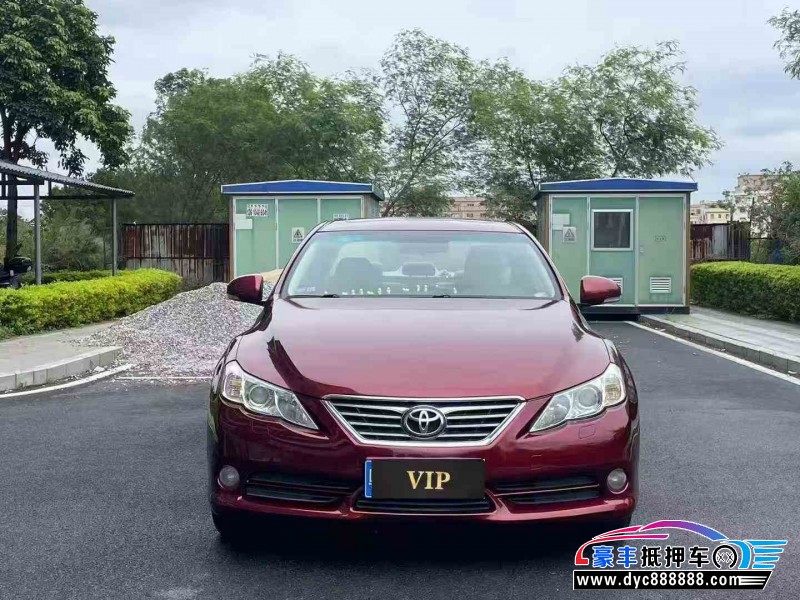 11年丰田锐志轿车抵押车出售