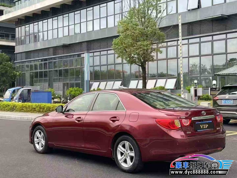 11年丰田锐志轿车抵押车出售