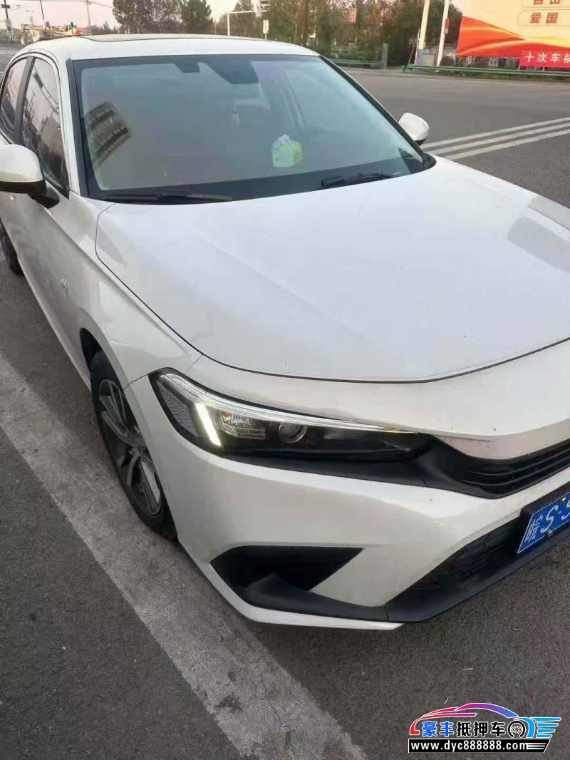 22年本田思域轿车抵押车出售