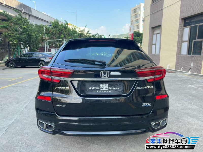 21年本田冠道轿车抵押车出售