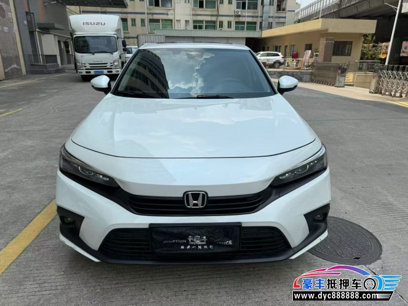 23年本田思域轿车抵押车出售